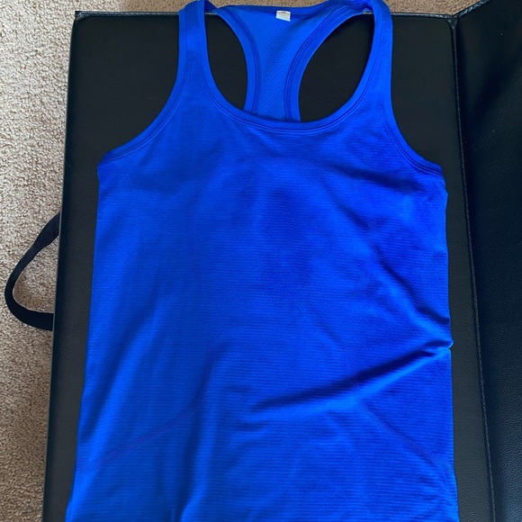 Like New! Lululemon Swiftly Tech 2.0 Tank Cerulean Blue Full Length 6 - Picture 5 of 11